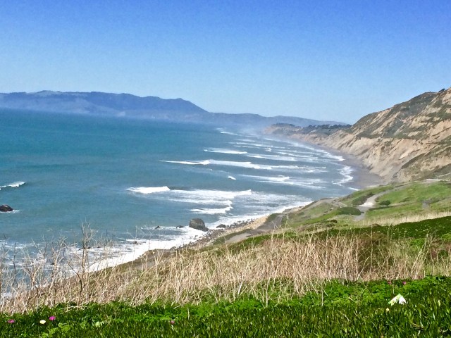 View From Mussel Rock Park - Daly City - San Francisco Suburb